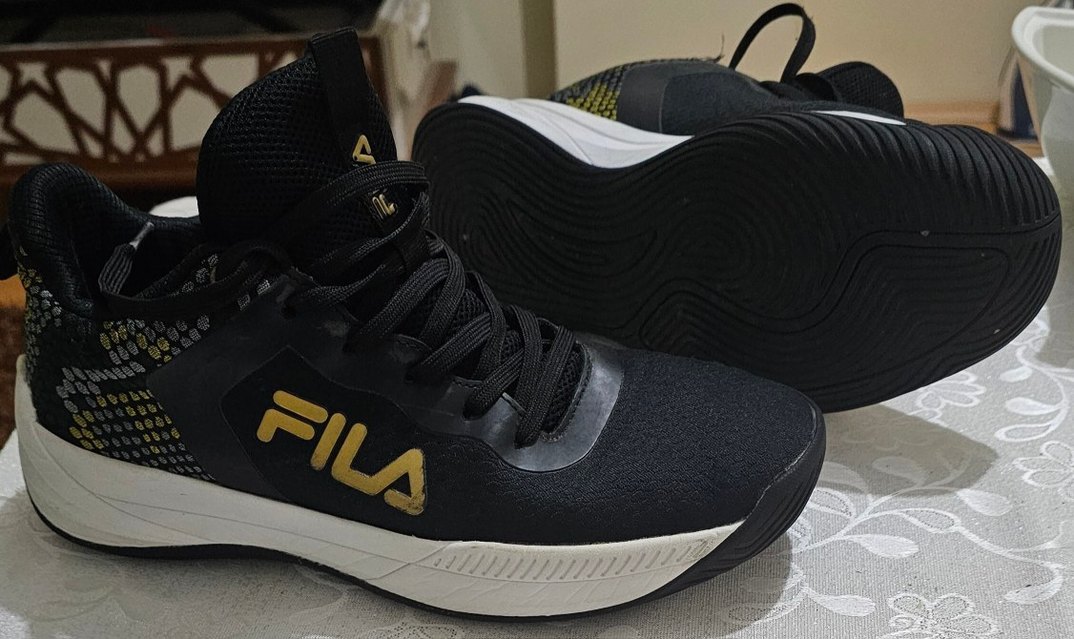 FILA Siyah Yılan Desenli Erkek Spor Ayakkabı - Görsel 3