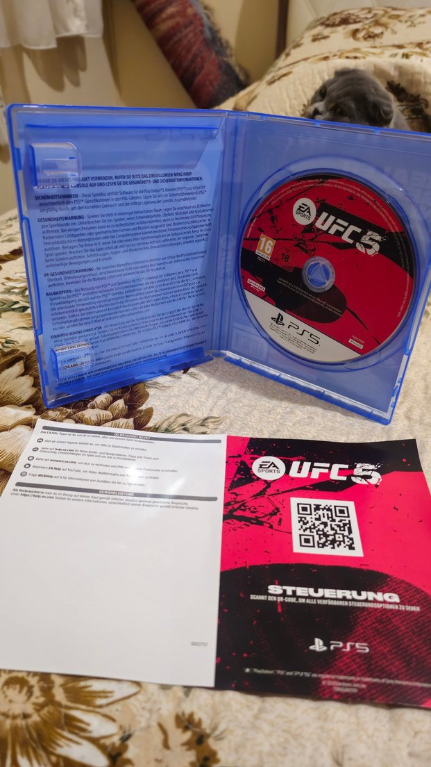 PS5 UFC 5 Dövüş Oyunu - Görsel 2