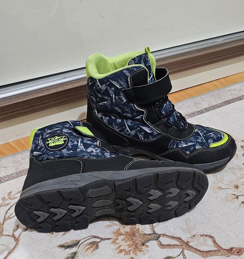 Mavi Yılan Desenli Erkek Çocuk Botu - Görsel 2