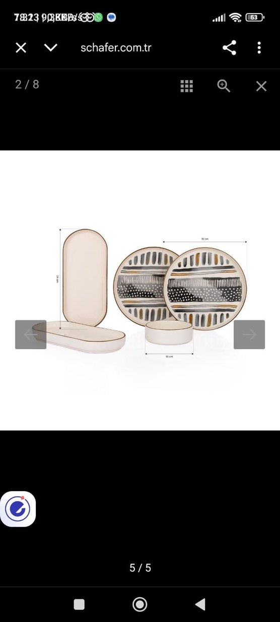 Schafer 4 kişilik kahvaltı takımı - Görsel 2