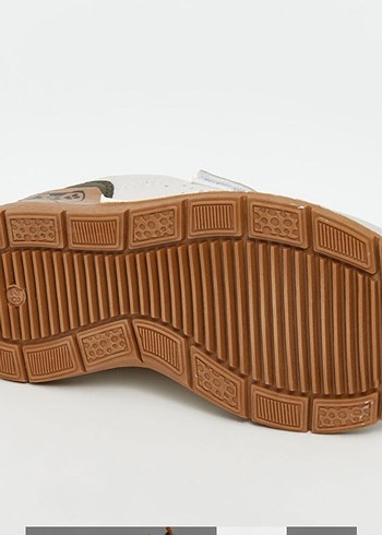 Erkek Çocuk Bej Gri Spor Ayakkabı - Görsel 2