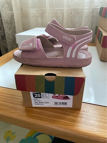 Vicco 25 numara kız cocuk sandalet dory