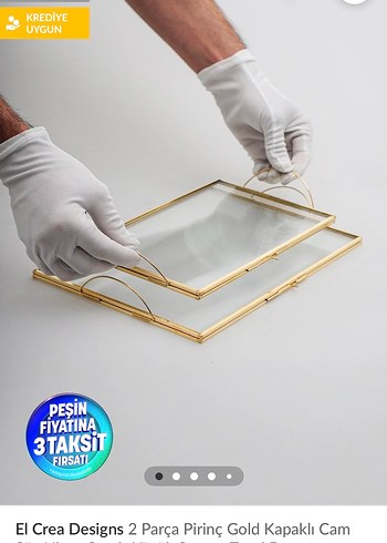 Cam söz nişan tepsisi sadece nişanımda kullandım.2adettir - Görsel 4