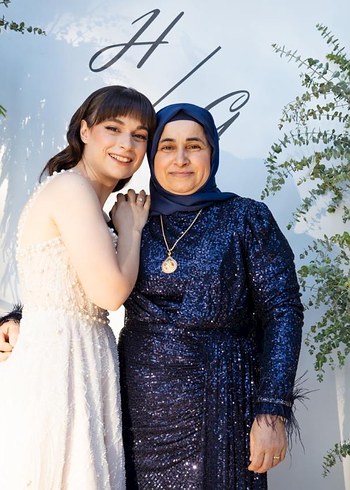 Mavi Parlak Drapeli Straplez Uzun Abiye - Görsel 2