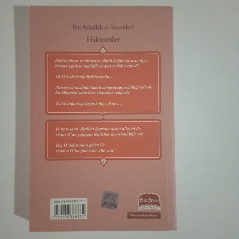 Hikmetler - Ibn Ataullah el-İskenderî - Görsel 4