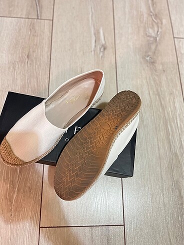 38 Beden beyaz Renk Espadril