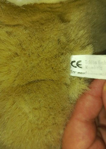 Beden Renk Tchibo Bej ve gri peluş tavşan oyuncak