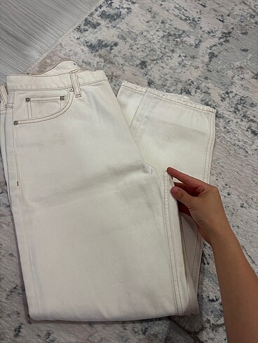 Mango Mango beyaz yumuşak pantalon