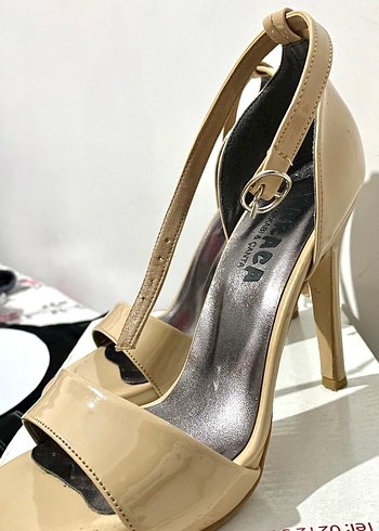 Diğer Diger Bej Minimalist Stiletto Topuklu Kadın Ayakkabı