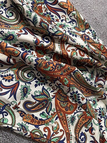 s Beden çeşitli Renk Yazlık desenli mini elbise