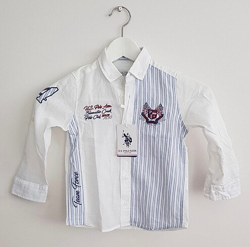 Orijinal U.S. POLO ASSN Erkek Çocuk Gömlek