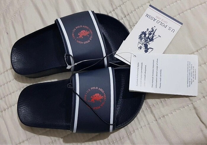 U.S Polo Assn. Orijinal Sıfır U.S. Polo Erkek Çocuk Spor Terlik