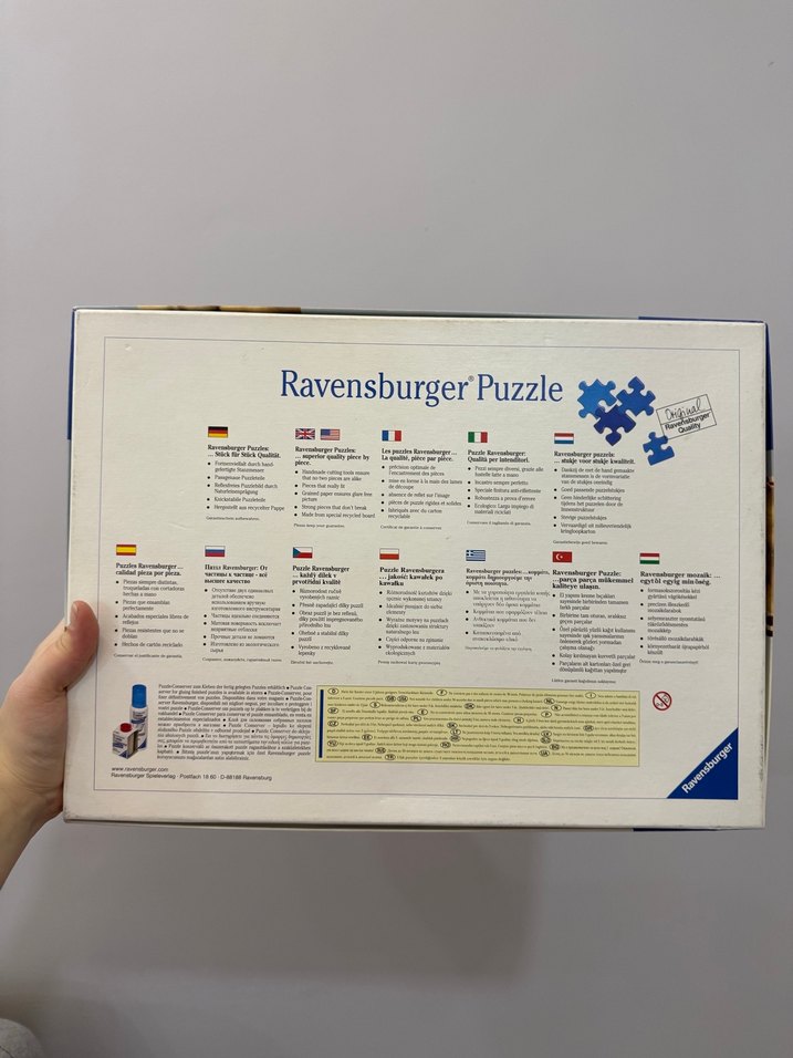 Ravensburger 1500 Parça Beyaz Puzzle - Görsel 2