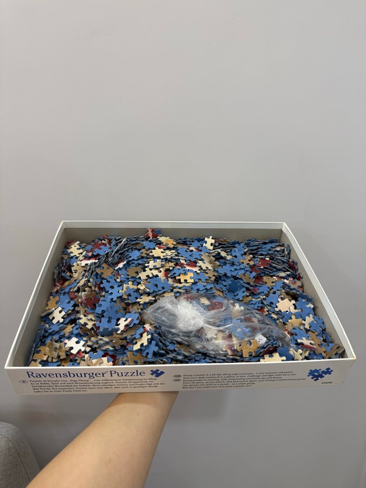 Ravensburger 1500 Parça Beyaz Puzzle - Görsel 3