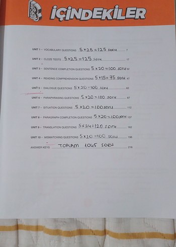  Beden Taktiklerle İngilizce Skills Soru Bankası YDT