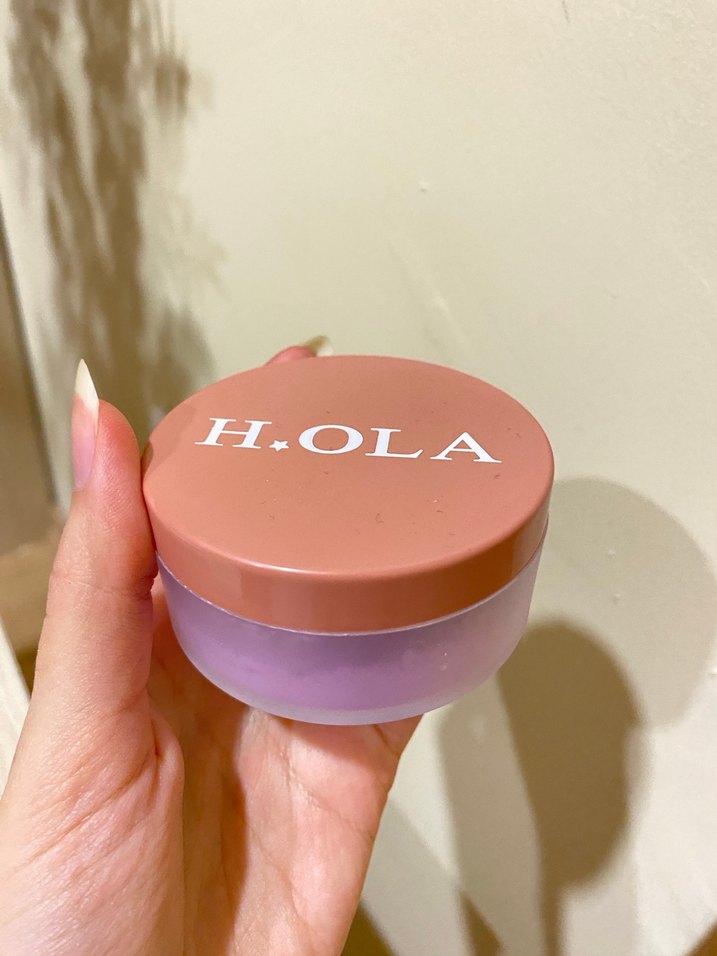 H.OLA Makyaj Sabitleyici Toz Pudra - Mor - Görsel 2