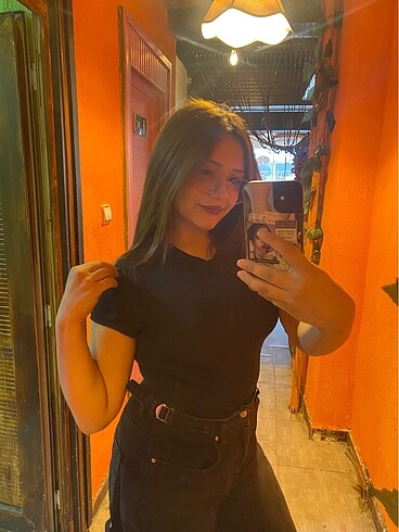 Addax Bisiklet Yaka Kısa Kollu Bodysuit