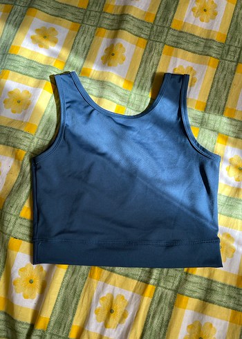 Kadın Lacivert Kolsuz Basic Spor Atlet - Görsel 3