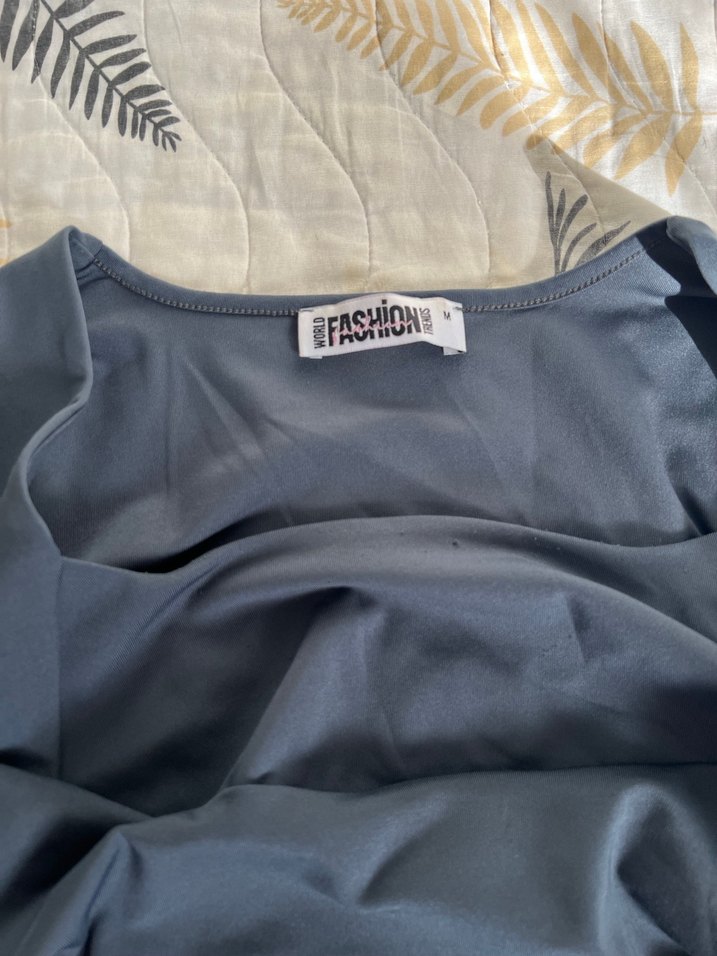 Drapeli Straplez Siyah Atlet - Görsel 2