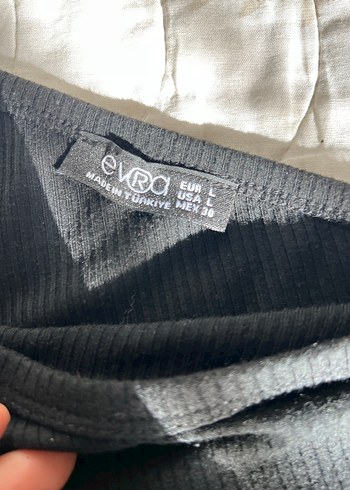 Kadın Siyah Drapeli Uzun Kollu Bluz - Görsel 3