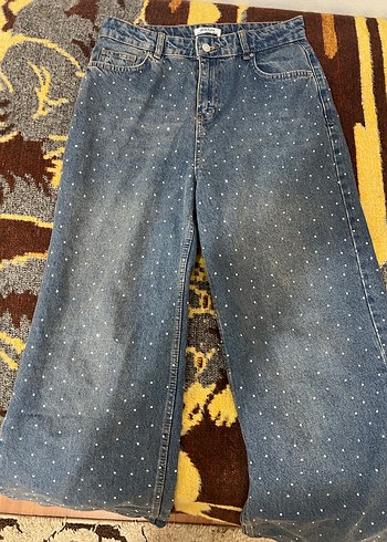 taşlı jean - Görsel 3