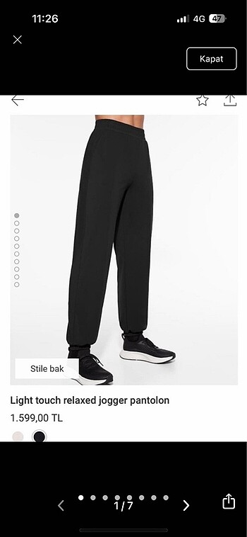 LIGHT TOUCH RELAXED JOGGER ESOFMAN ALTI