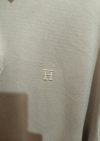 hermes Bej Keten Erkek Polo Tişört - Görsel 4