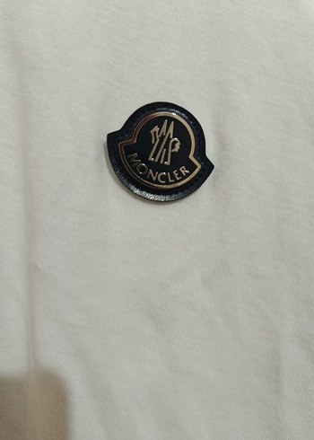 Moncler Erkek beyaz-Mavi Normcore Rozet - Görsel 3