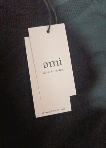 Siyah Alexandre Mattiussi oversize kazak A kalite - Görsel 6