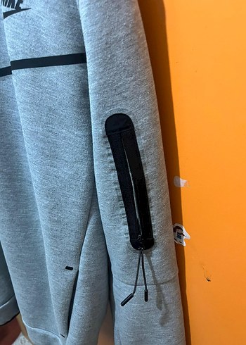 Nike tech fleece Gri Fermuarlı Erkek aktif cepli - Görsel 4