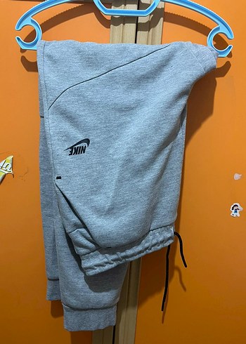 Nike tech fleece Gri Fermuarlı Erkek aktif cepli - Görsel 8