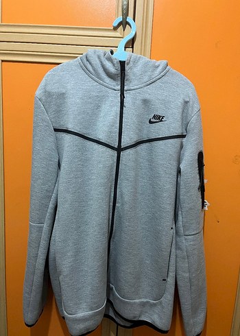 Nike tech fleece Gri Fermuarlı Erkek aktif cepli - Görsel 7