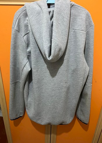 Nike tech fleece Gri Fermuarlı Erkek aktif cepli - Görsel 3