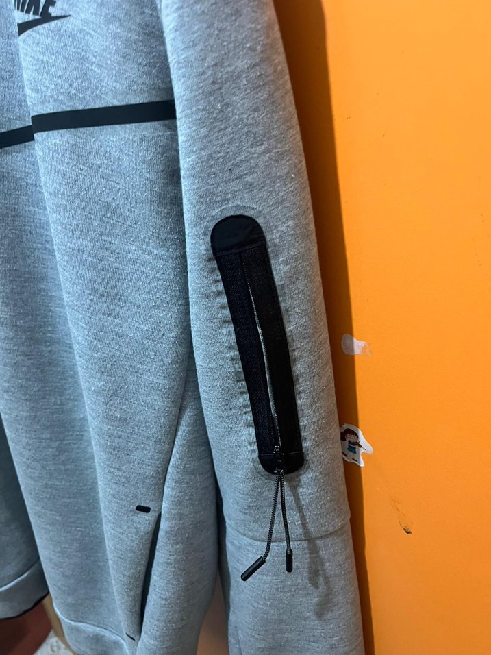 Nike tech fleece Gri Fermuarlı Erkek aktif cepli - Görsel 4