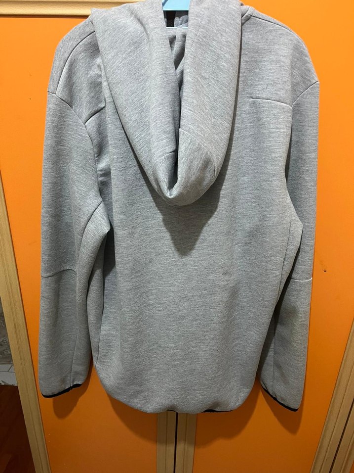 Nike tech fleece Gri Fermuarlı Erkek aktif cepli - Görsel 3