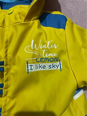 24-36 Ay Beden sarı Renk Orjinal lemon marka mont