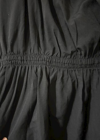 Siyah, Uzun, Salaş Kesim Hamile Kaban - Görsel 3