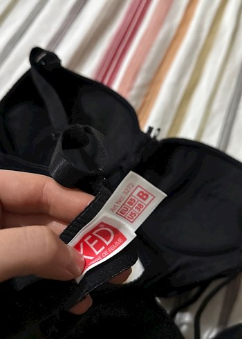 Siyah Goth Tarzı Rahat Sütyen - Görsel 2