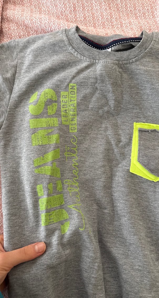 Erkek Çocuk Gri Uzun Kollu Sweatshirt - Görsel 2