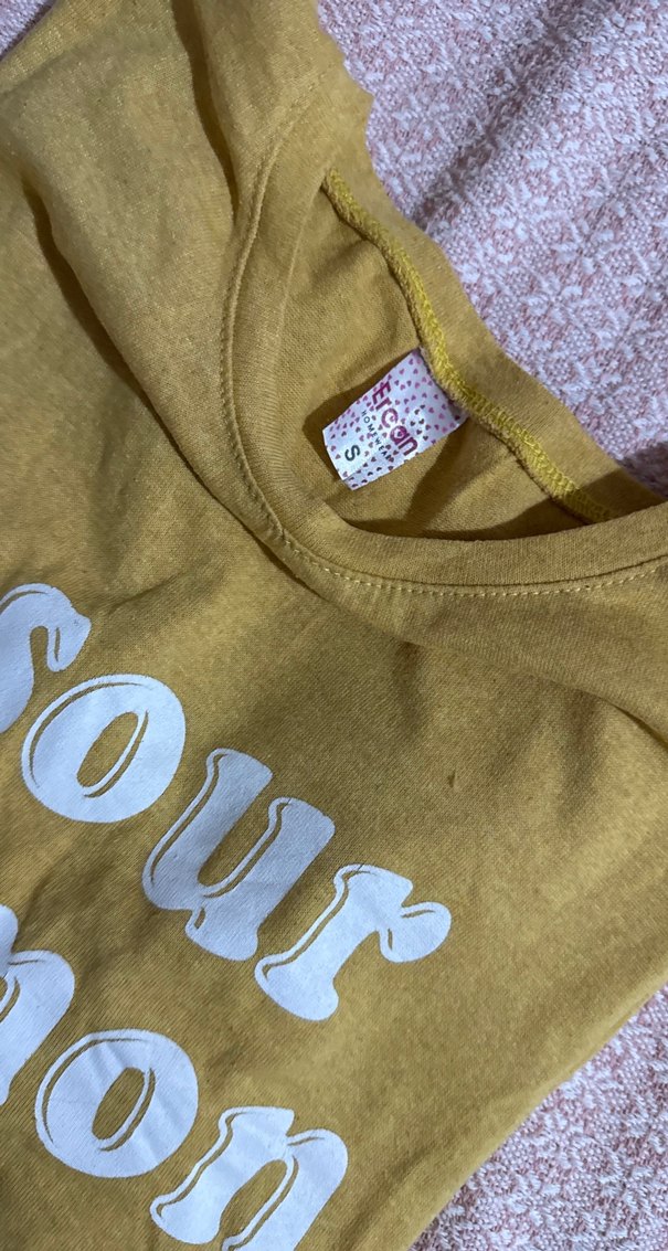 Sarı Kız Çocuk Salaş Takım - Görsel 3