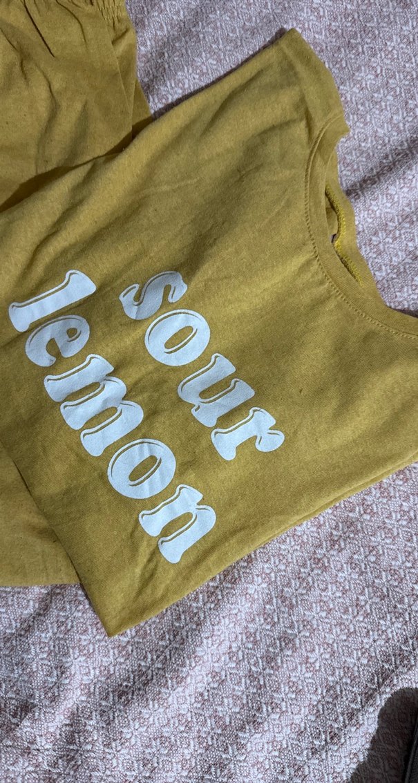 Sarı Kız Çocuk Salaş Takım - Görsel 2