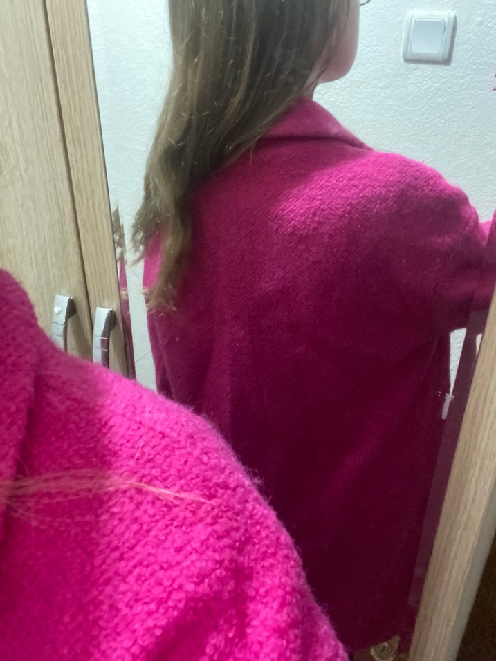 Oversize Kesim Pembe Kaban - Görsel 3