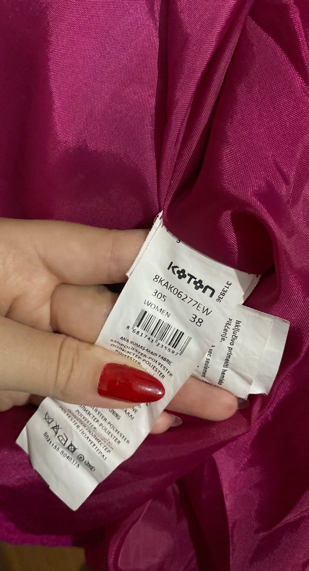 Oversize Kesim Pembe Kaban - Görsel 5