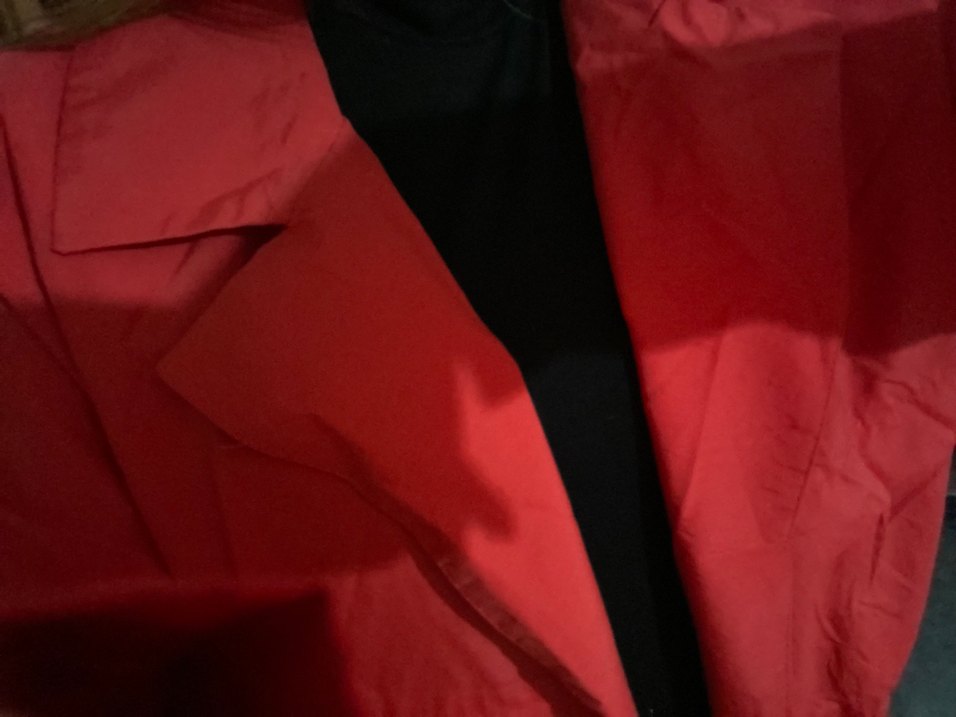 Kemerli Kırmızı Midi Kadın Trençkot - Görsel 3