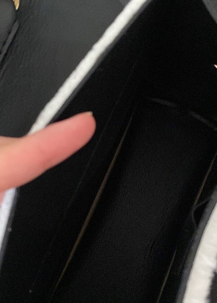 Kadın tüylü askılı çanta - Görsel 4