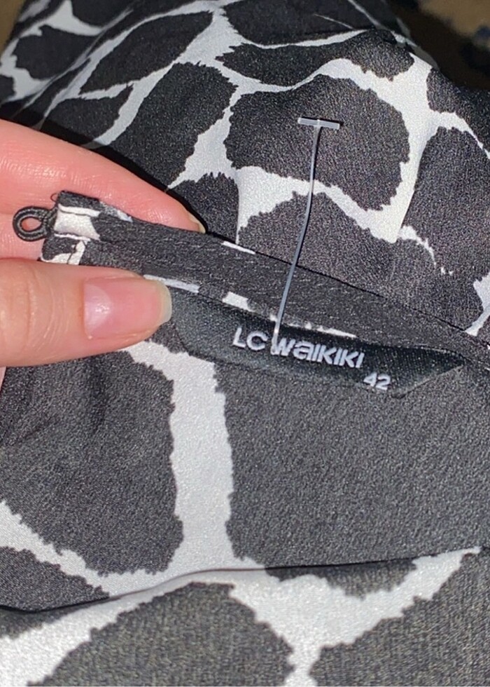 Uzun tesettür elbise - Görsel 5