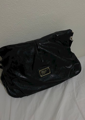 Vintage WelldenSiyah Oversize Çanta  İstanbul Üretim Since 1977 - Görsel 4