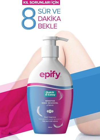 Diğer Epify Tüy Dökücü Krem 250 ml