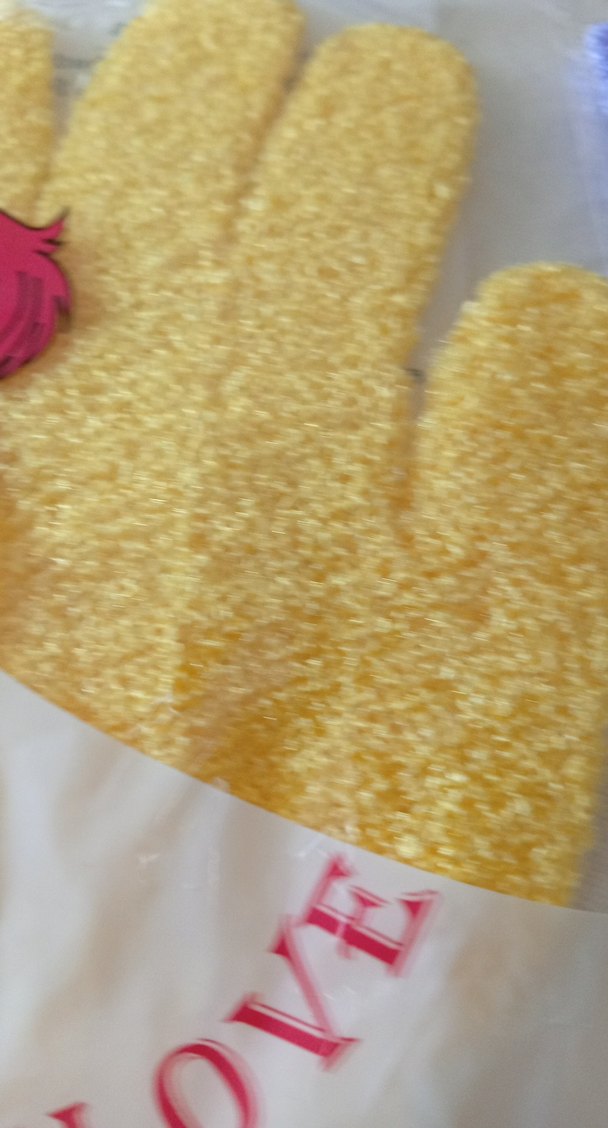 Renkli Kadın Banyo Eldiveni - Velcro - Görsel 4