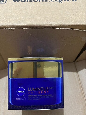  Beden Renk Nivea Luminous 630 Leke Karşıtı Krem